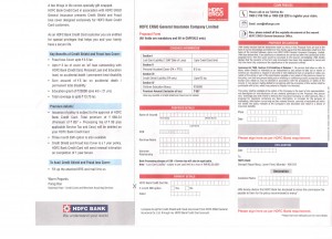 HDFC Ergo Insurance for Credit Card