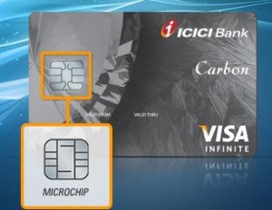 icic bank credit card application status